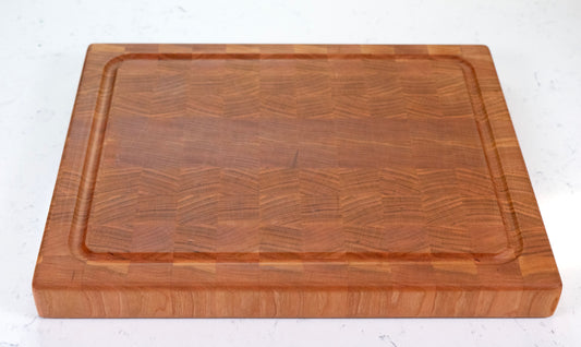 Cherry End Grain Cutting Board 2" Thick