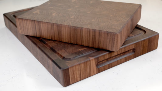 Walnut End Grain Cutting Board 2" Thick